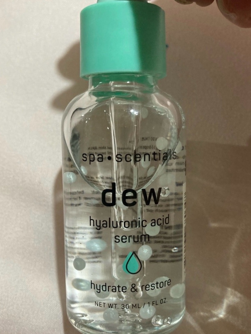 Spa Scentials Serum - Dew: Hyaluronic Acid Serum
